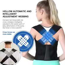 Adjustable Back Brace & Posture Corrector