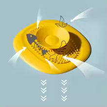 Square Push-To-Seal Sink Strainer