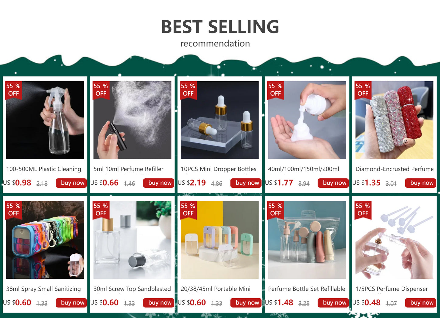 100-500ML Plastic Cleaning Hand Trigger Spray Bottle Garden Water Sprayer Vaporizer Moisturizer Refill Bottle Travel Container