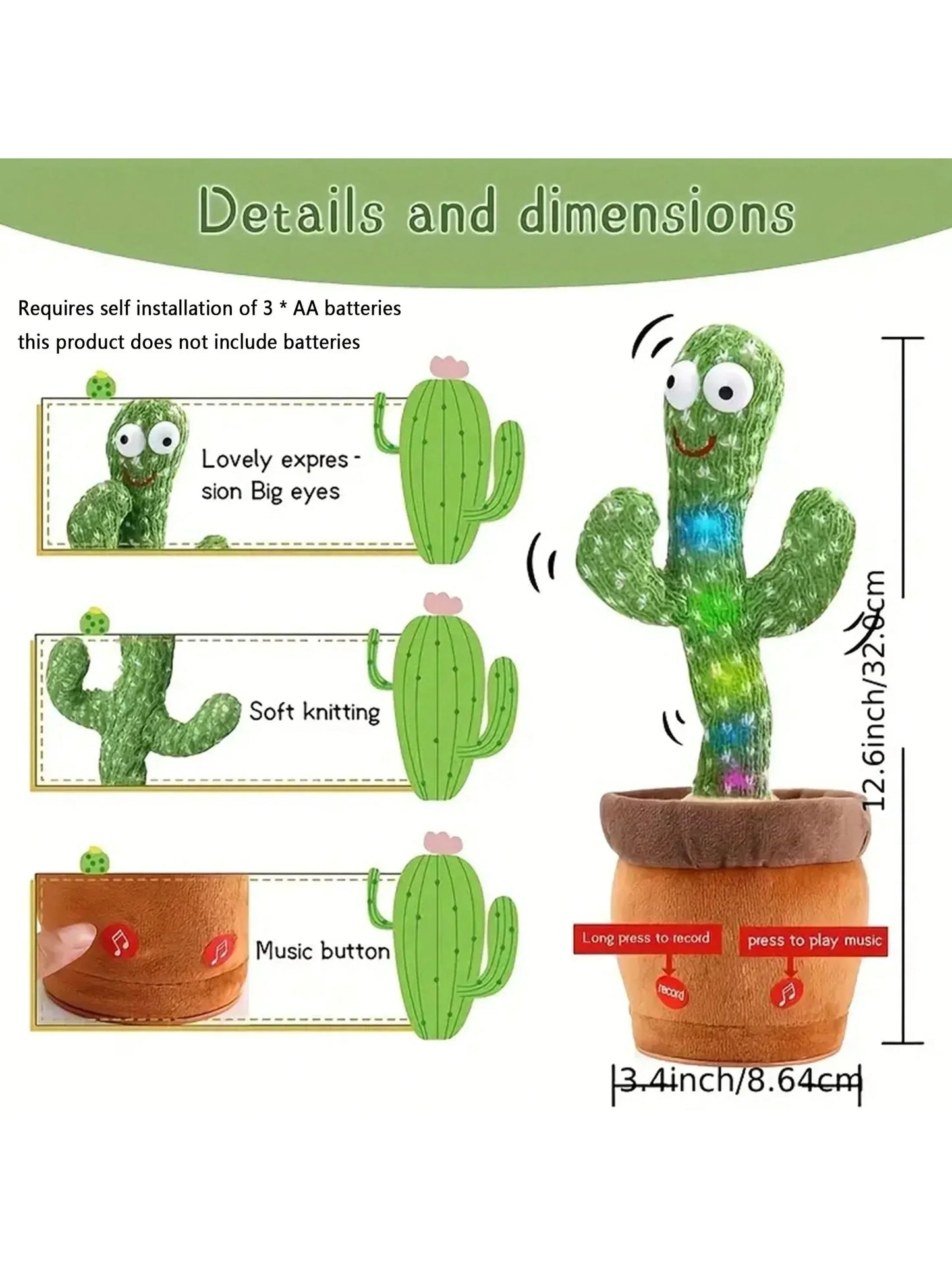 Illustration of a cactus-shaped toy