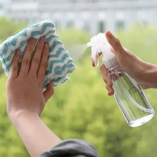 100-500ML Plastic Cleaning Hand Trigger Spray Bottle Garden Water Sprayer Vaporizer Moisturizer Refill Bottle Travel Container