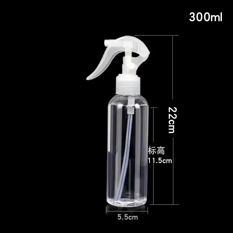 100-500ML Plastic Cleaning Hand Trigger Spray Bottle Garden Water Sprayer Vaporizer Moisturizer Refill Bottle Travel Container