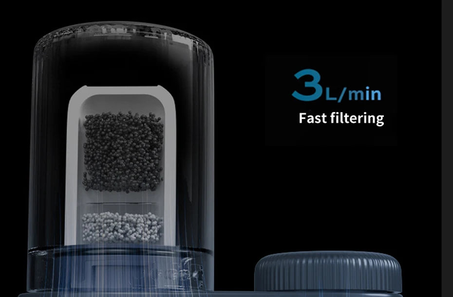 Tap Water Purifier Faucet Water Filter for Sink Kitchen Faucet Washable Ceramic Percolator Bathroom Filtration Purifie Sprayer