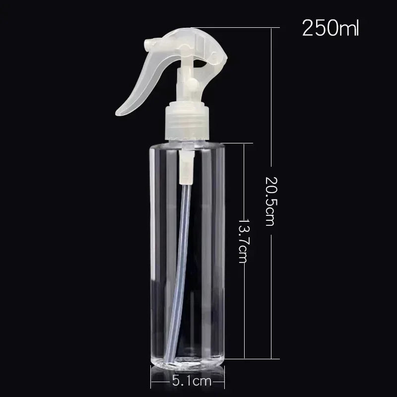 100-500ML Plastic Cleaning Hand Trigger Spray Bottle Garden Water Sprayer Vaporizer Moisturizer Refill Bottle Travel Container
