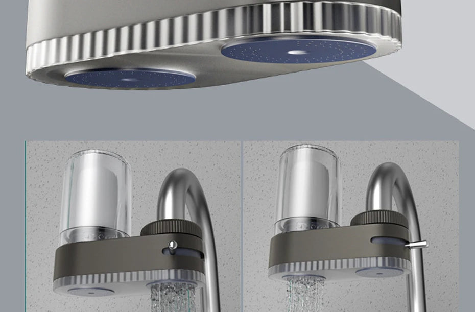 Tap Water Purifier Faucet Water Filter for Sink Kitchen Faucet Washable Ceramic Percolator Bathroom Filtration Purifie Sprayer
