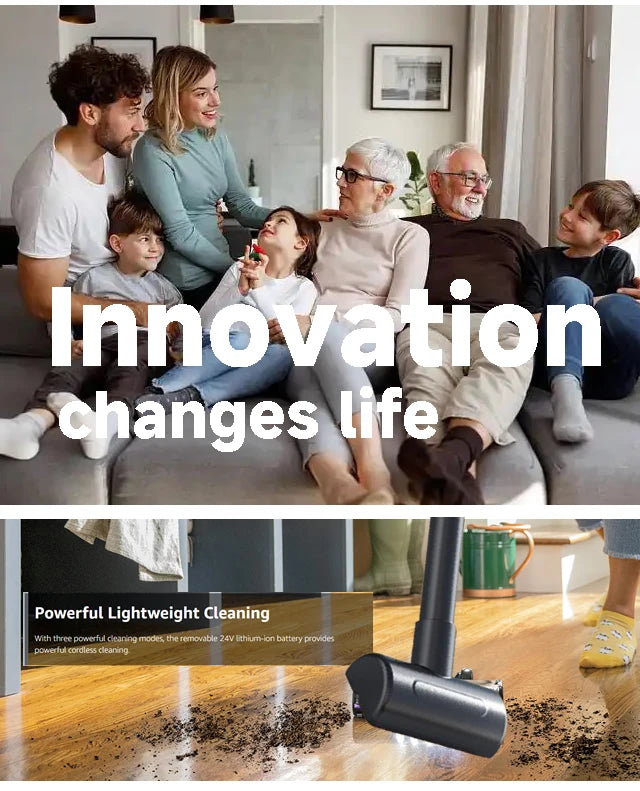 Strong Suction Wireless Vacuum Cleaner Air Gun Home&Car Appliance Robot Window Washer Smart Home Hand Cleaning Vacuum Cleaners
