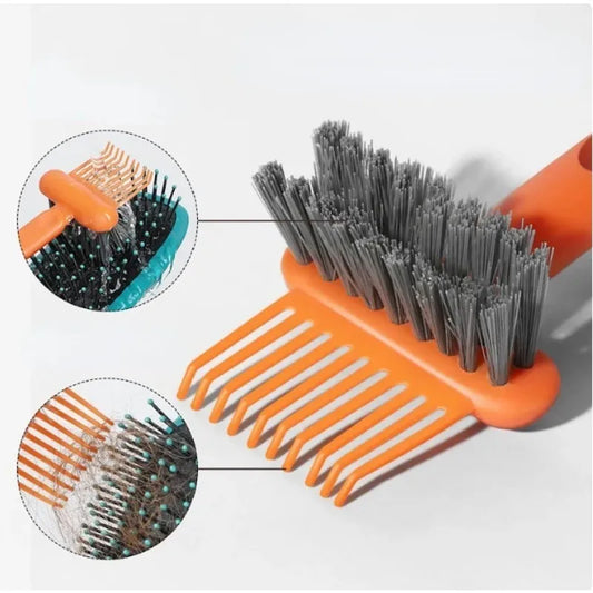 pet grooming brush with bristles