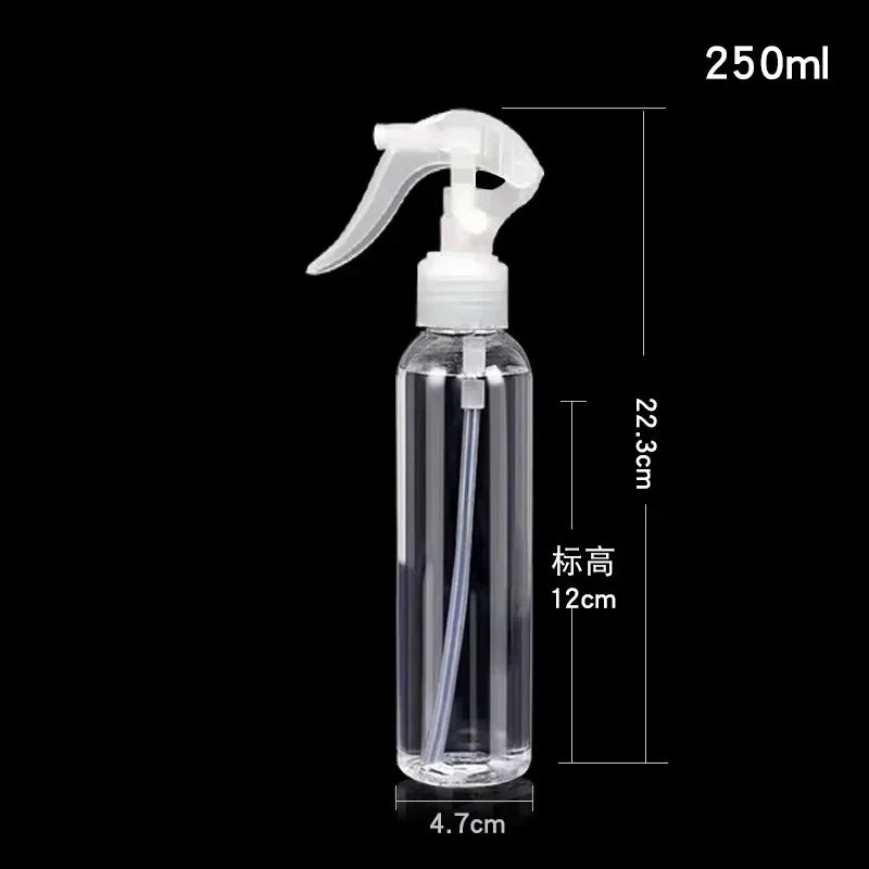 100-500ML Plastic Cleaning Hand Trigger Spray Bottle Garden Water Sprayer Vaporizer Moisturizer Refill Bottle Travel Container