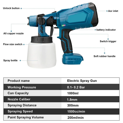 Electric-Paint-Sprayer-Gun