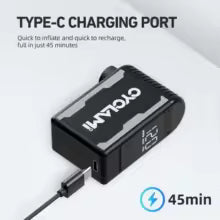 Mini Portable Electric Bike Pump