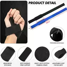 Adjustable Weightlifting Wrist Straps