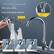360° Rotating Sink Faucet Filter Extension