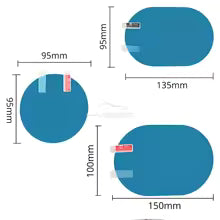 Rainproof Rearview Mirror Film (2-Pack)