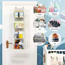 Multi-Layer Over-Door Hanging Organizer