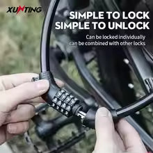 54cm Combination Bike Cable Lock