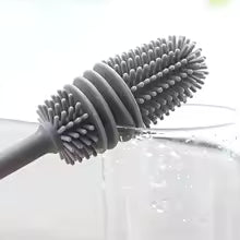 Silicone Bottle & Glass Cleaning Brush