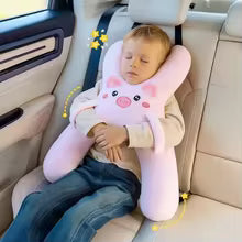 Car Cartoon Headrest & Lumbar Pillow