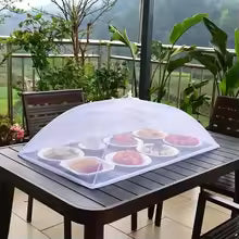 Foldable Pop-Up Food Mesh Cover