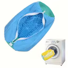 Durable Mesh Shoe Wash Bag with Zipper
