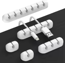 Silicone Cable Management Clips