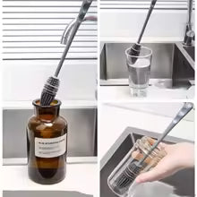Silicone Bottle & Glass Cleaning Brush
