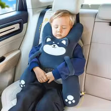 Car Cartoon Headrest & Lumbar Pillow