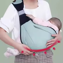 Ergonomic Baby Ring Sling Carrier
