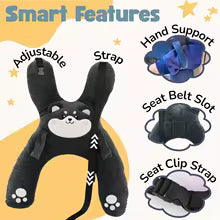 Car Cartoon Headrest & Lumbar Pillow