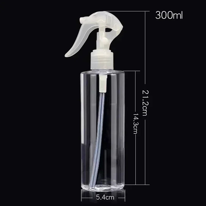 100-500ML Plastic Cleaning Hand Trigger Spray Bottle Garden Water Sprayer Vaporizer Moisturizer Refill Bottle Travel Container