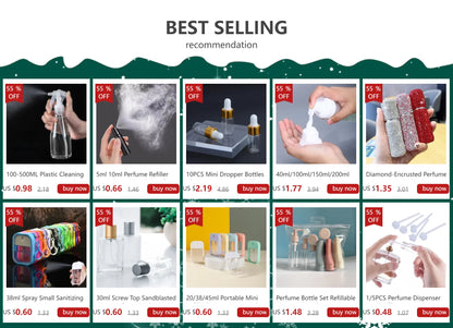 100-500ML Plastic Cleaning Hand Trigger Spray Bottle Garden Water Sprayer Vaporizer Moisturizer Refill Bottle Travel Container