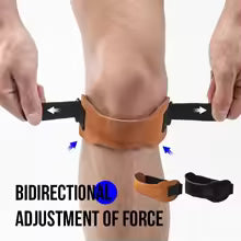 Cowhide Patella Knee Support Pad