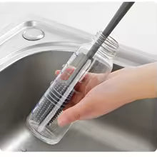 Silicone Bottle & Glass Cleaning Brush