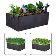 Square Felt Grow Bag for Plants