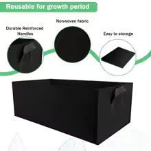 Square Felt Grow Bag for Plants