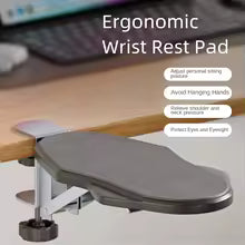 Foldable Ergonomic Armrest & Mouse Pad