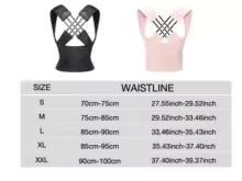 Adjustable Back Brace & Posture Corrector