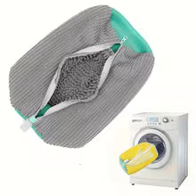 Durable Mesh Shoe Wash Bag with Zipper