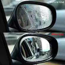 Rainproof Rearview Mirror Film (2-Pack)